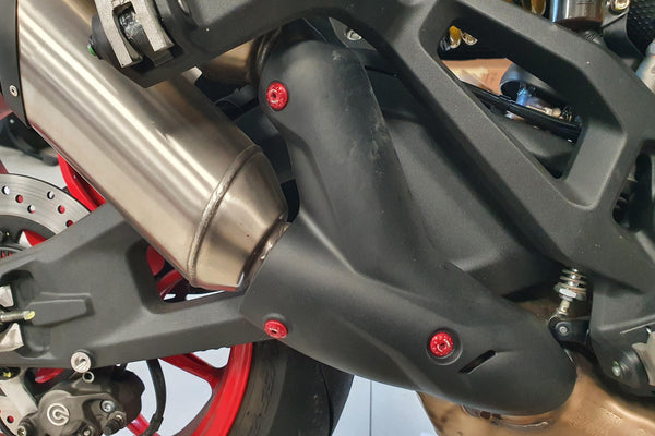 CNC RACING | Screws kit exhaust silencer heat guard Ducati