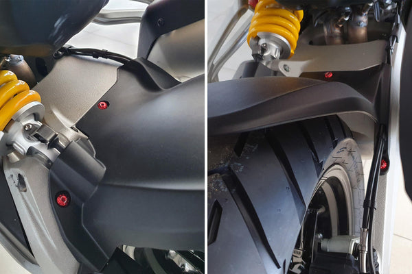 CNC RACING | Screws rear fender Ducati