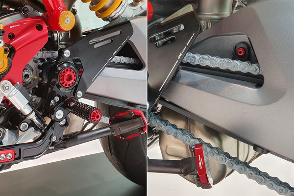 CNC RACING | Upper chain sliding shoe screw kit Ducati Hypermotard 950