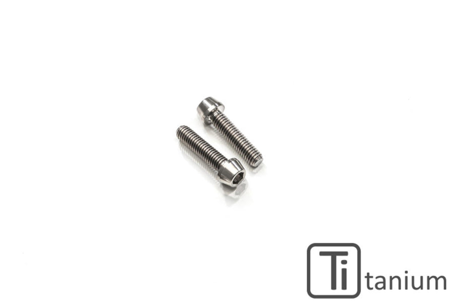 CNC RACING | Screws set Brake or clutch lever perch pinch M6x25 (2 pcs) - Titanium