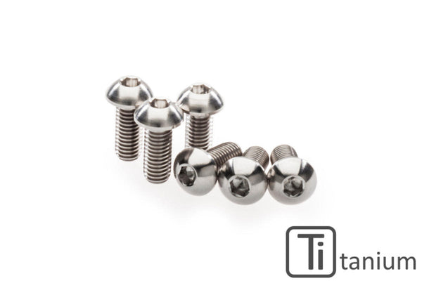 CNC RACING | Screws set front brake disc M8x20 (6 pcs) - Titanium
