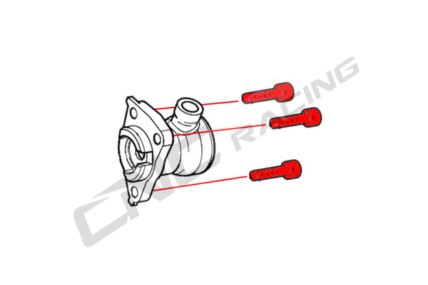 CNC RACING | Screws set clutch slave cylinder M6x16 (3 pcs) - Titanium