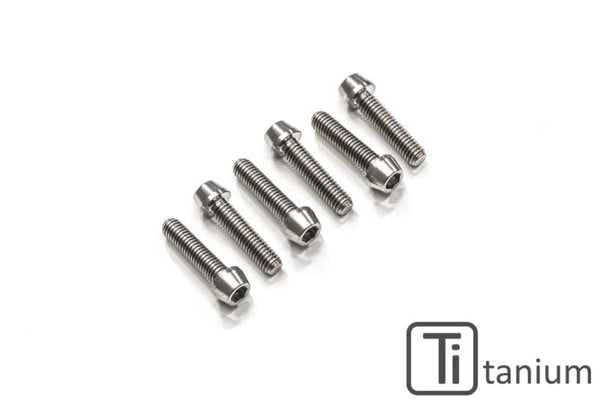 CNC RACING | Bottom triple clamp screw kit - Titanium