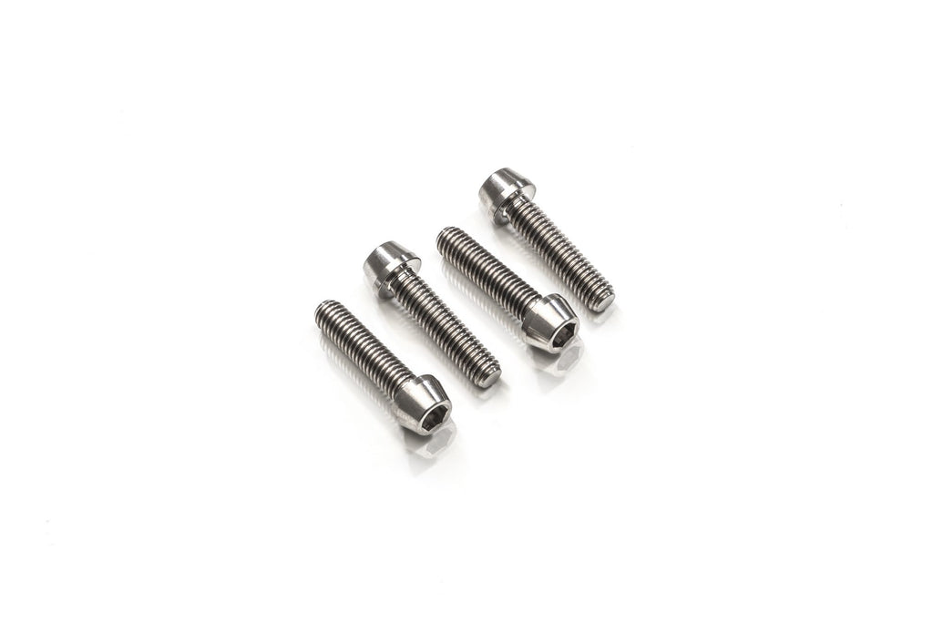CNC RACING | Screws Handlebar Clamp set M8x25 (4 pcs) - Titanium