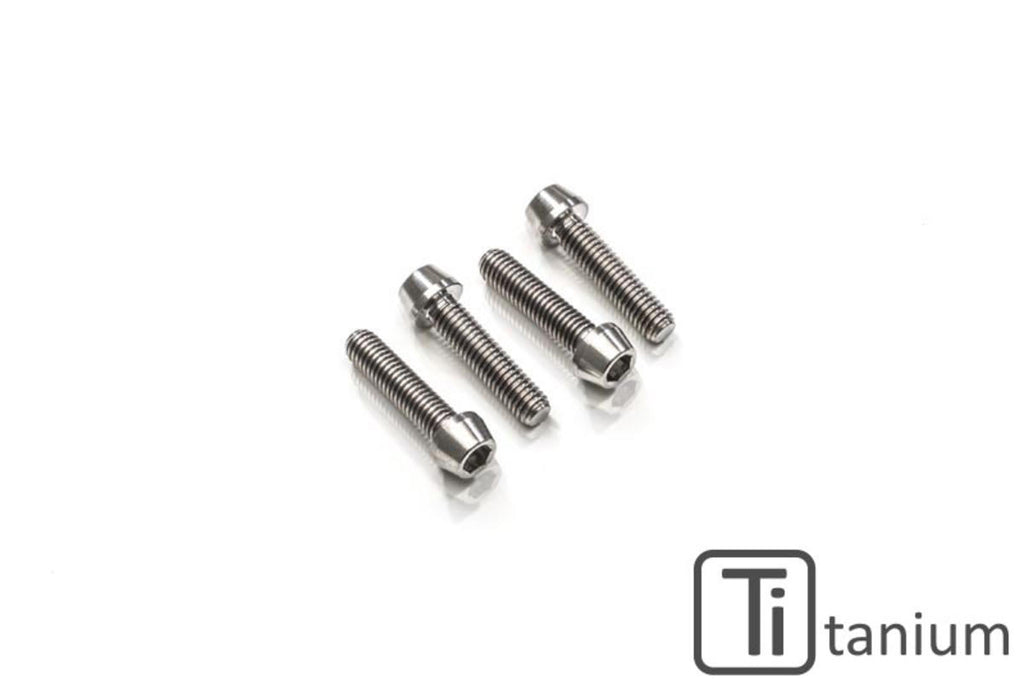 CNC RACING | Screws set front axle clamp M8x25 (4 pcs) - Titanium