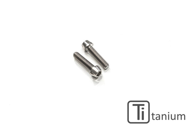 CNC RACING | Front sprocket cover screws M6x16 (2 pcs) - Titanium