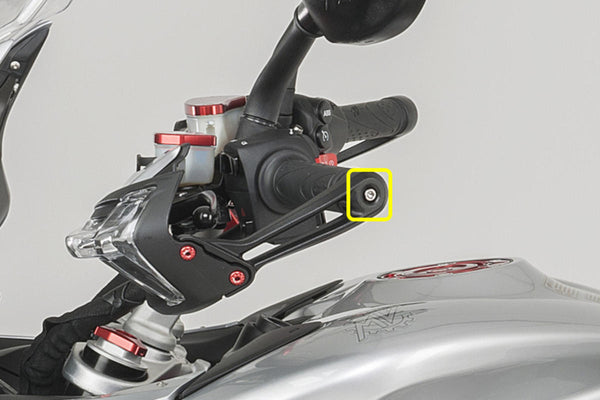 CNC RACING | Handlebar end bolt kit M6x30 (2 pcs) - Titanium