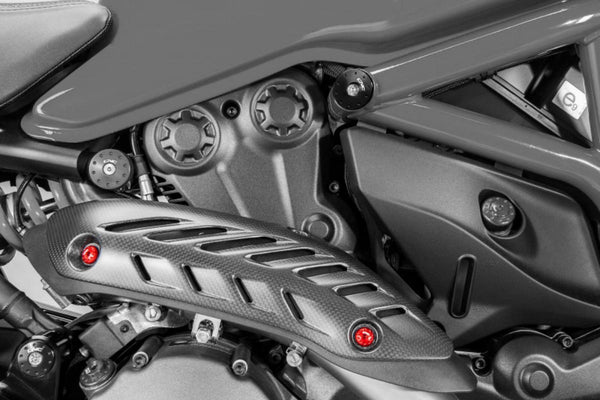 CNC RACING | Bolt kit exhaust pipes heat guard Ducati