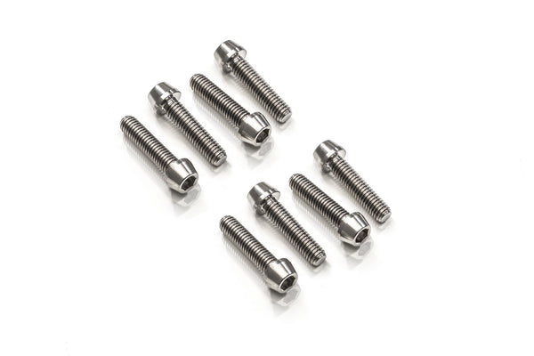 CNC RACING | BOTTOM YOKE DUCATI 848/1098/1198 SCREW KIT - TITANIUM