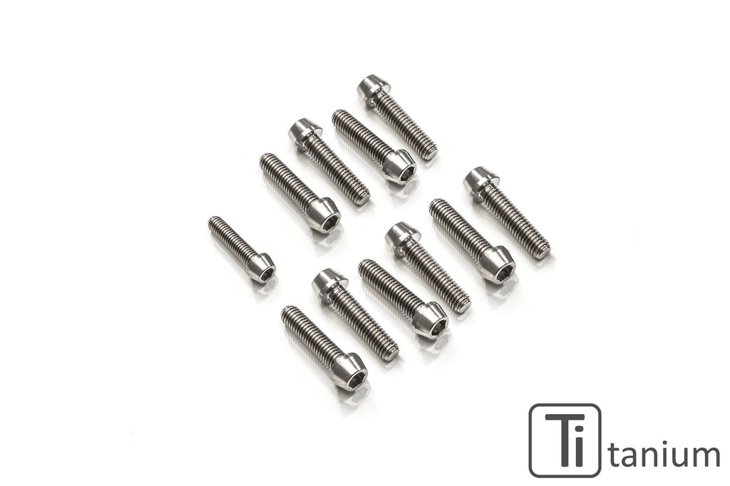 CNC RACING | Screw kit CNC Racing triple clamps for Ducati Hypermotard - Titanium