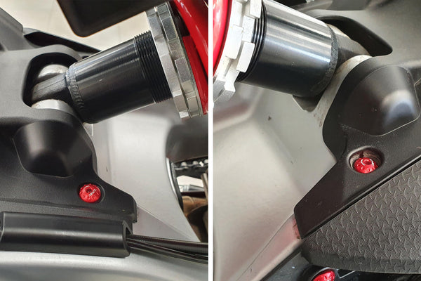 CNC RACING | Screw kit rear mudguard Aprilia RS660
