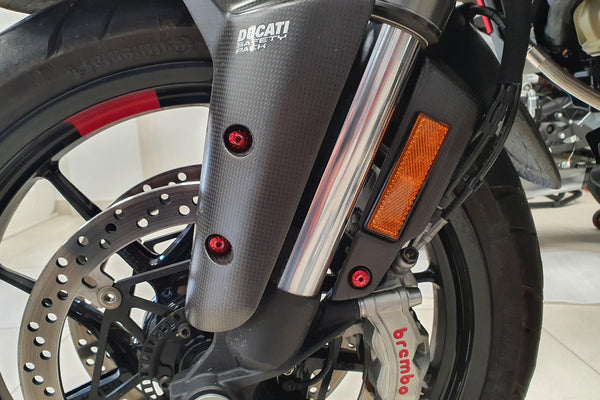 CNC RACING | Screws kit Front Mudguard Ducati Multistrada V4 - Multistrada V2 MY2025