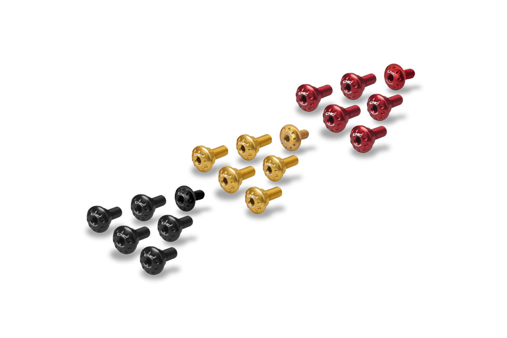 CNC RACING | Screw kit for engine cover and expansion tank Ducati Monster 937