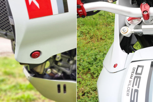CNC RACING | Front fairing screw kit Ducati DesertX