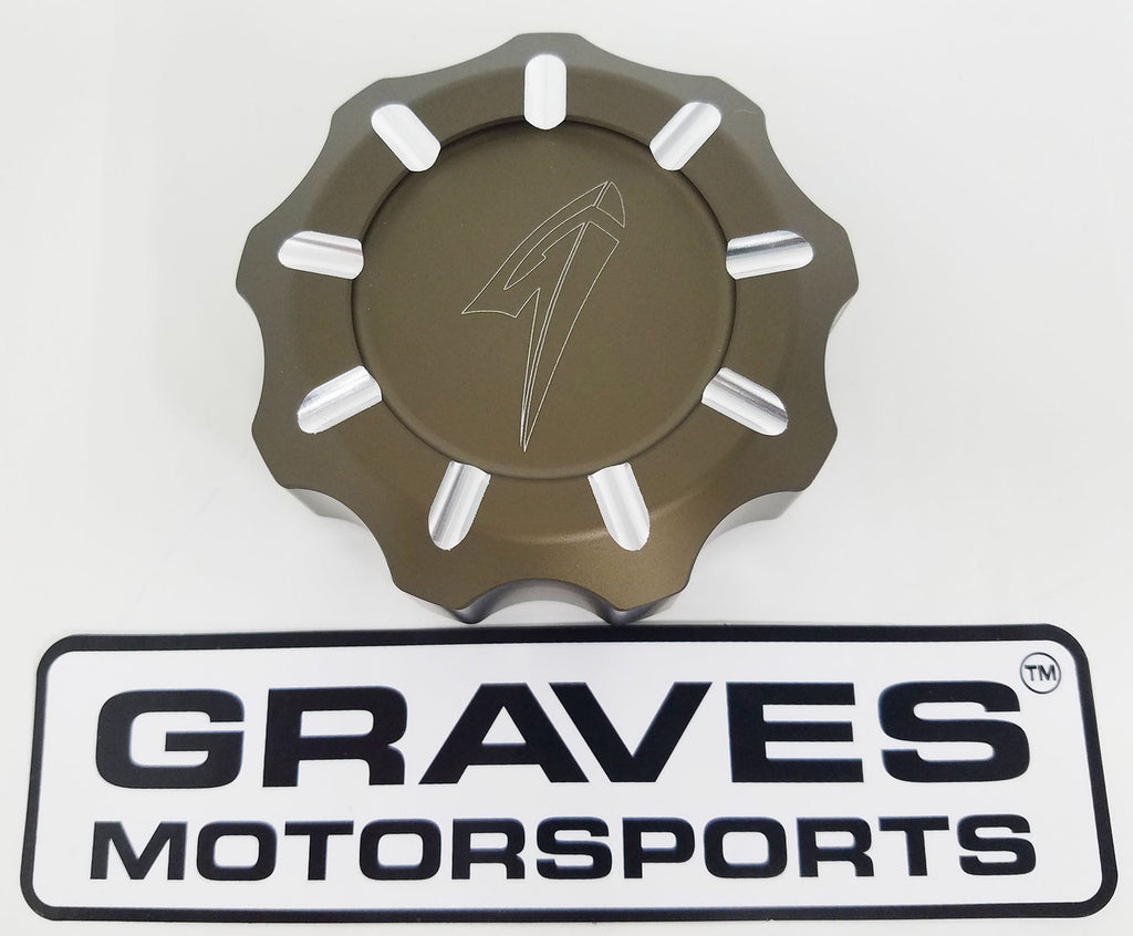 Graves Motorsports Kawasaki Teryx KRX 1000 Billet Machined Gas Cap