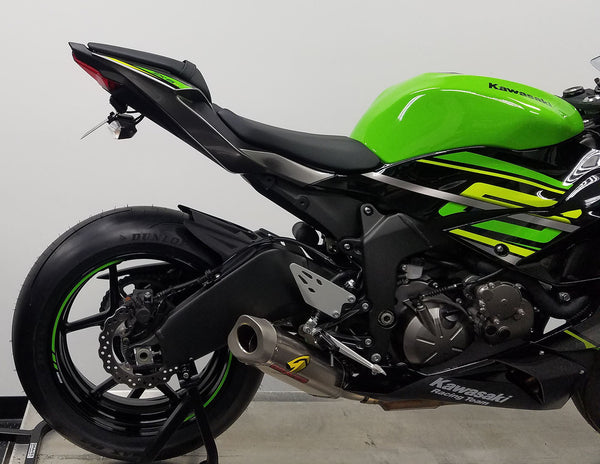 Graves Motorsports Kawasaki ZX-6R Cat-Back Slip-on Titanium Exhaust