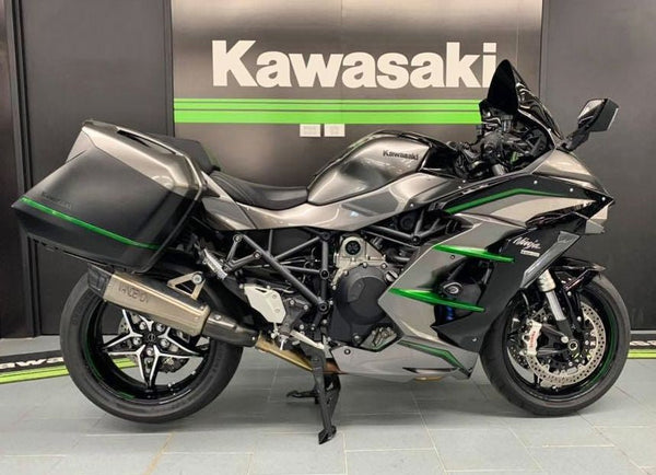Kawasaki H2 SE SX Vandemon Titanium Slip-On Muffler 2018-26