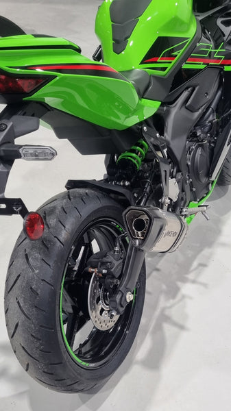 Kawasaki ZX4R-ZX4RR Side Mount Titanium Race Exhaust System 2023-2026