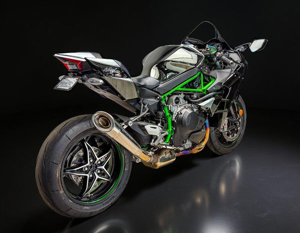 Kawasaki Ninja H2 Vandemon H2R Titanium Slip-On 2015-On