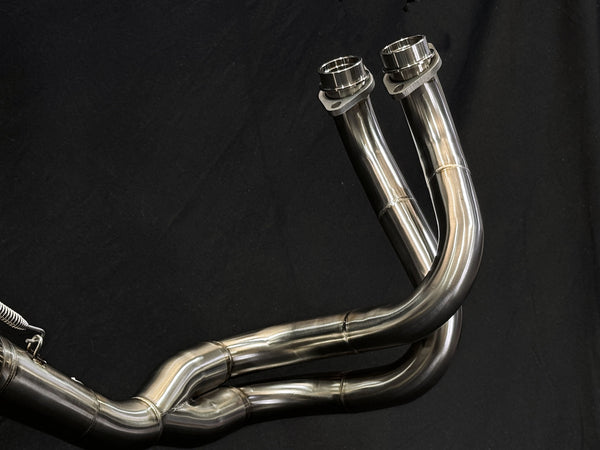 Kawasaki Ninja 650 / Z650 Vandemon Stainless Steel Exhaust System 2017-2026