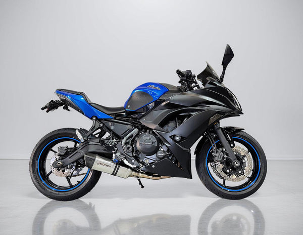 Kawasaki Ninja 650 / Z650 Vandemon Stainless Steel Exhaust System 2017-2026