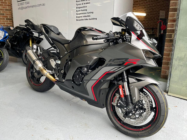 Kawasaki ZX10R & ZX10RR Vandemon Titanium Exhaust System