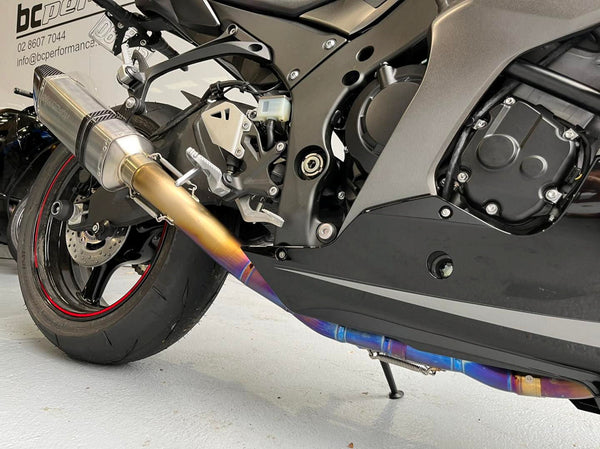Kawasaki ZX10R & ZX10RR Vandemon Titanium Exhaust System