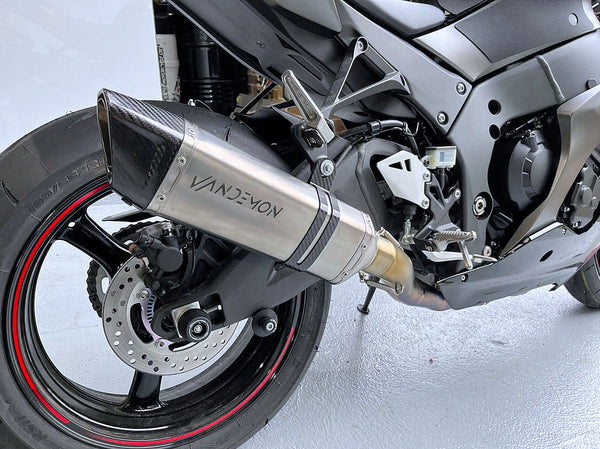 Kawasaki ZX10R & ZX10RR Vandemon Titanium Exhaust System