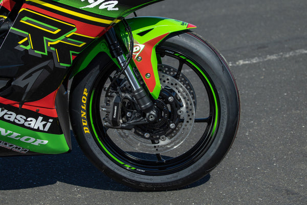 Graves Kawasaki ZX-4RR RACE Bodywork Graphics Set - Green