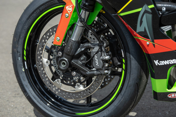 Graves Motorsports Kawasaki ZX-6R Brake Line Kit