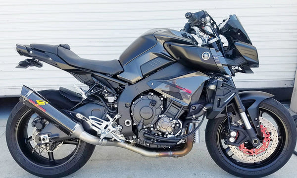Graves Motorsports Yamaha FZ10 MT-10 Cat Eliminator Exhaust System