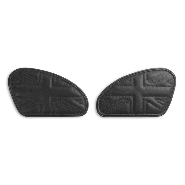 Triumph | Bonneville T100 17-26, Bonneville T120 16-26, Thruxton 16-24, Scrambler 1200 19-23, Speed Twin 1200 19-23 | Union Jack | Knee Grips