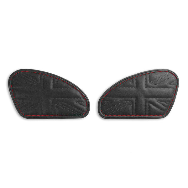Triumph | Bonneville T100 17-26, Bonneville T120 16-26, Thruxton 16-24, Scrambler 1200 19-23, Speed Twin 1200 19-23 | Union Jack | Knee Grips