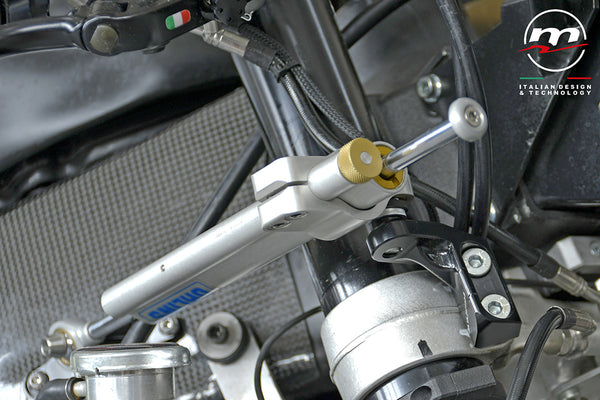 Melotti Racing Side Steering Damper Mount Kit for Yamaha R6