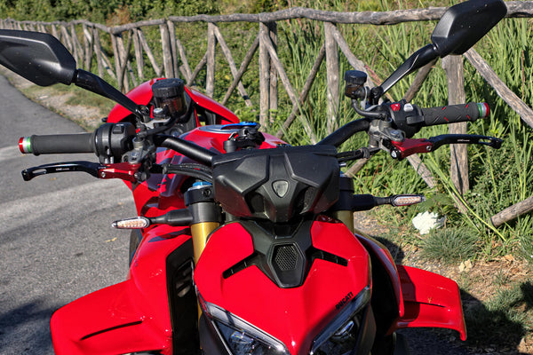 CNC RACING | Handlebar ends Tricolore