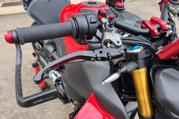 CNC RACING | Brake lever RACE EVO Folding For Brembo Semi-Radil Master Cylinders