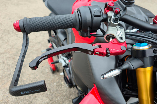 CNC RACING | Brake lever RACE EVO Folding For Brembo Semi-Radil Master Cylinders