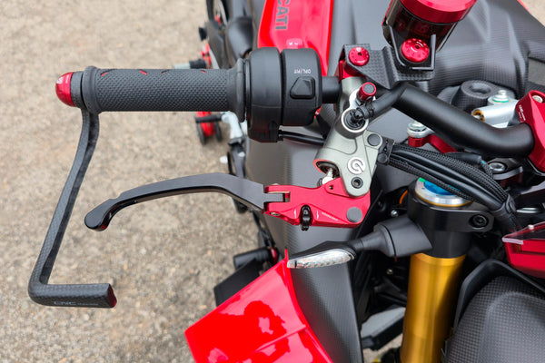 CNC RACING | Brake lever RACE EVO Folding For Brembo Semi-Radil Master Cylinders