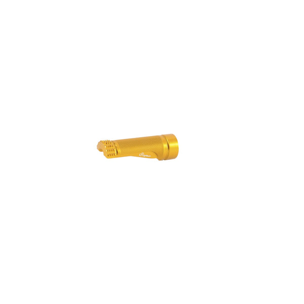 LIGHTECH FTP100ORO - footpeg for compatible original rearsets; adaptor not shown