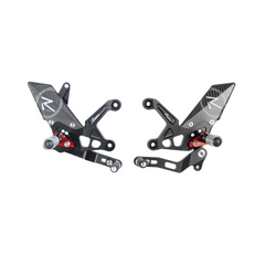 LIGHTECH | R Version Adjustable Rearsets for Kawasaki Z 900 2017-2024 (FTRKA010R)