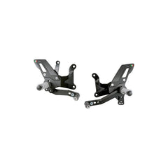 LIGHTECH | Kawasaki Ninja ZX-4RR 2024 Track Use Rearsets with Fixed Footpegs (FTRKA014)