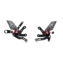 LIGHTECH | R Version Adjustable Rearsets for Suzuki GSX-S 1000 / GT 2015-2024 (FTRSU003R)