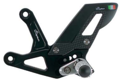 LIGHTECH | Adjustable Rear Sets With Fold Up Foot Pegs for Triumph Speed Triple RS / RR 1200 2021-2024 (FTRTR006W)