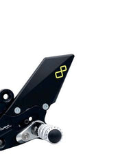 LIGHTECH | Adjustable Rear Sets With Fold Up Foot Pegs for Yamaha MT-09 / SP, Tracer 9 / GT, XSR900 GP 2021-2024 (FTRYA017W)