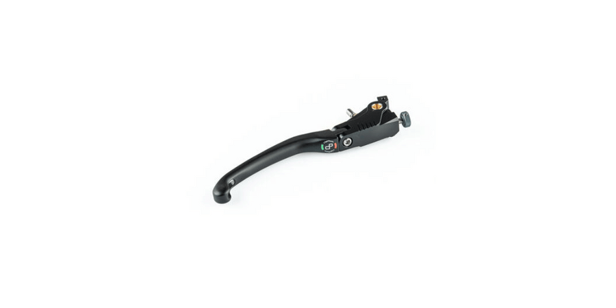 LIGHTECH LEVD143J - black J-type folding front brake lever