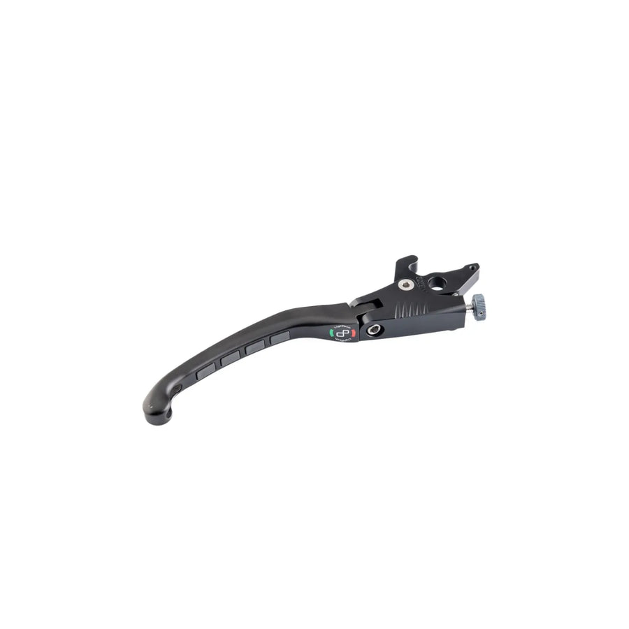 LIGHTECH LEVD145K - K-profile folding brake lever, black finish