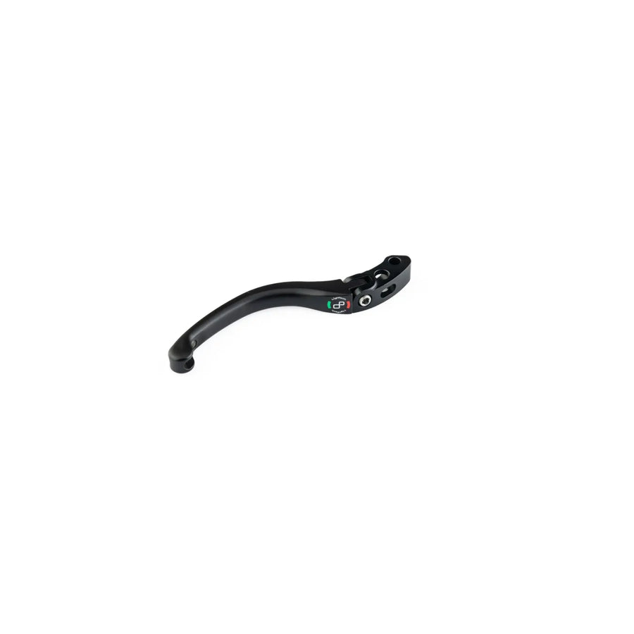 LIGHTECH LEVD502H - H-profile folding brake lever, black finish