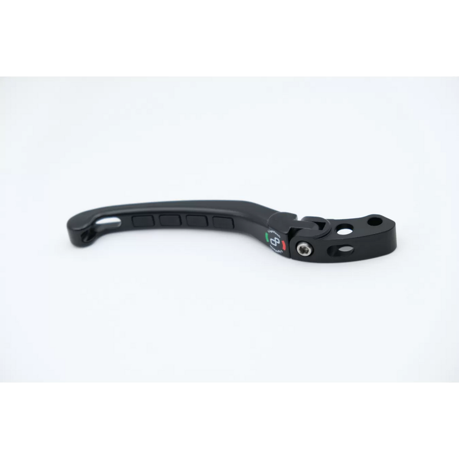 LIGHTECH LEVD502K - K-profile folding brake lever, black finish