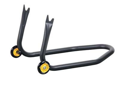 LIGHTECH RSF036 - steel rear stand with two wheels and fork contacts