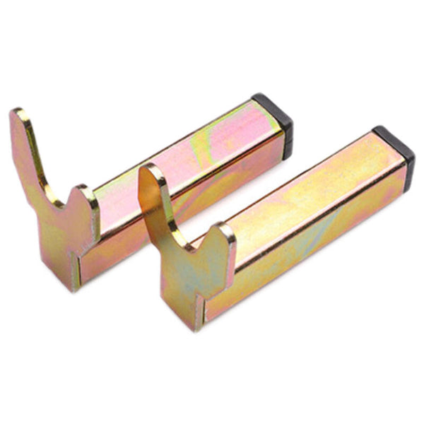 LighTech RSF045F fork contact inserts, pair, shown separately; stand frame is not pictured.